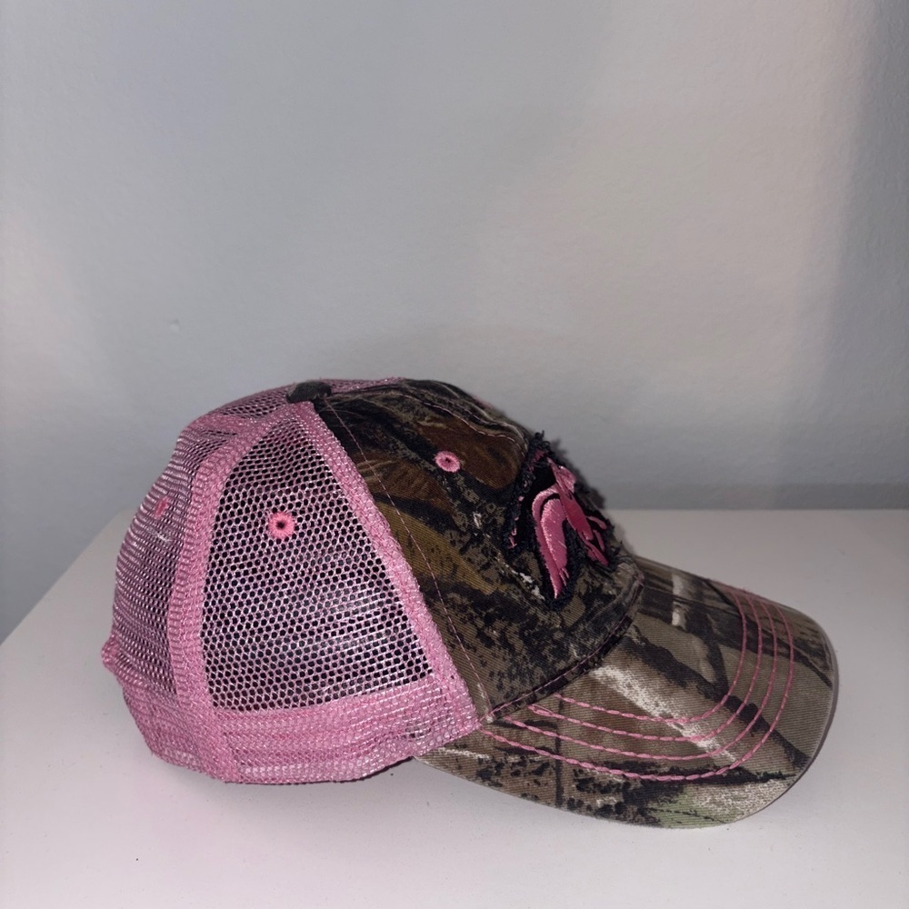 Camo Pink Duck Commander Hat - Picture 9 of 13